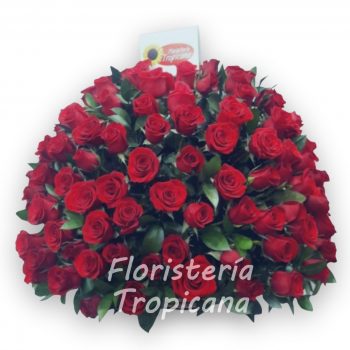 Florerias en Medellin  Flores a Medellin Rosa Eterna Negra